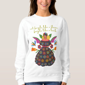Frida Khalo Fragile Like a Bomb Sweatshirt