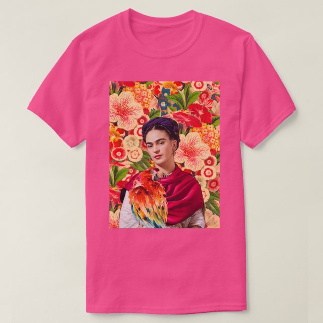Frida Parrot T-Shirt (Design Front)