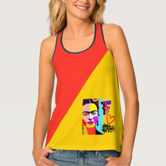 FRIDA RED YELLOW TANK TOP