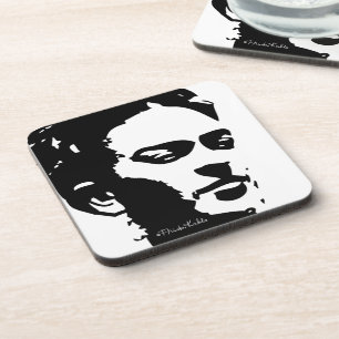 Frida Shadow Portrait Beverage Coaster