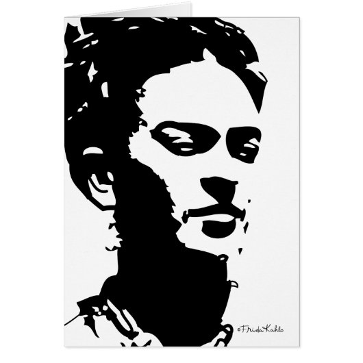 Frida Shadow Portrait Cards (Front)
