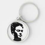 Frida Shadow Portrait Keychain