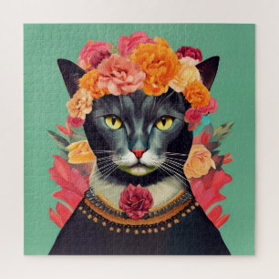 Frida the Cat Jigsaw Puzzle