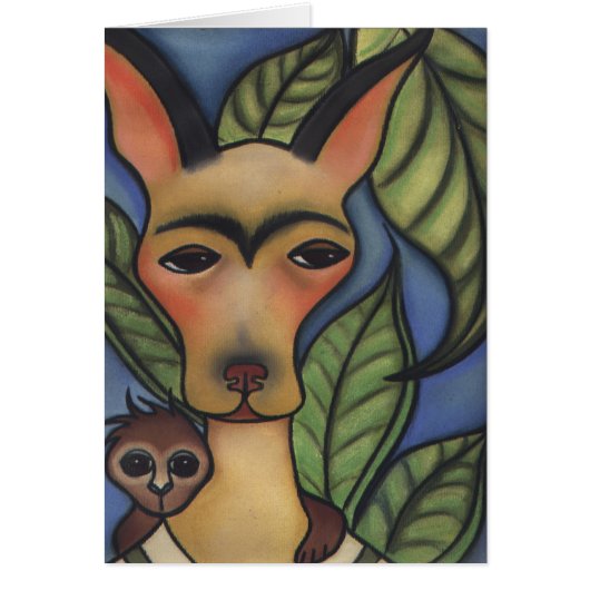 Frida with Monkey Cards (Front)