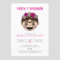 FridaMoji Fiesta y Diversión Invitation