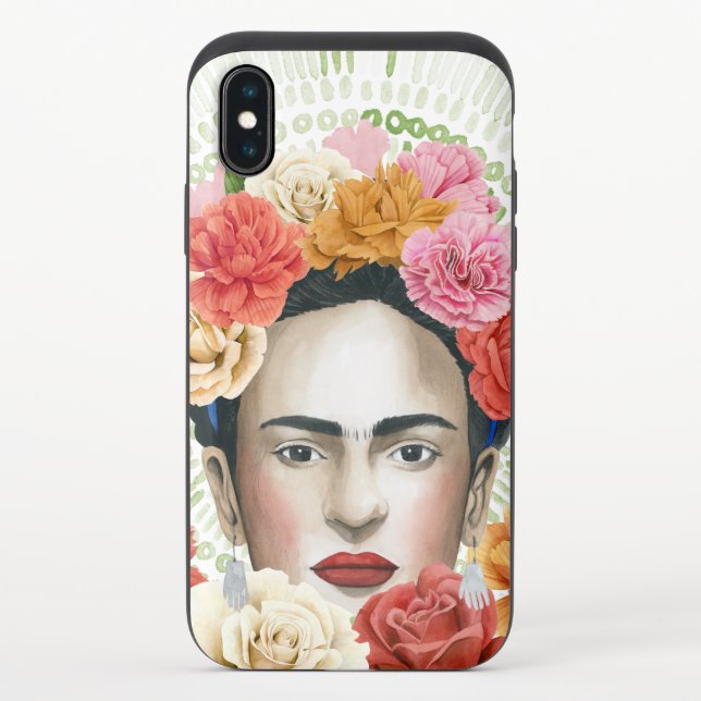 Frida's Flowers Collection Uncommon iPhone Case (Back)