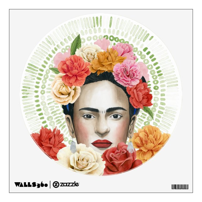 Frida's Flowers Collection Wall Decal (Front)