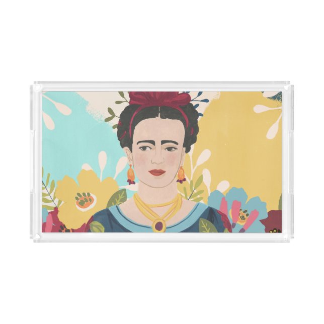 Frida's Garden Collection Acrylic Tray (Front)