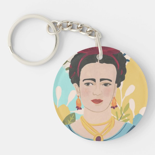Frida's Garden Collection Keychain (Front)