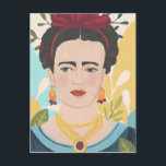 Frida's Garden Collection Postcard<br><div class="desc">Frida's Garden Collection by June Erica Vess</div>