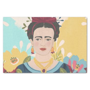 Frida's Garden Collection Tissue Paper by worldartgroup at Zazzle