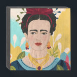 Frida's Garden Collection Wooden Box Sign<br><div class="desc">Frida's Garden Collection by June Erica Vess</div>