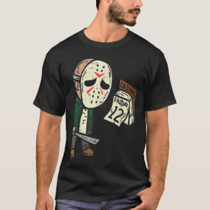 Friday 13th Funny Halloween Horror Movie Humor Par T-Shirt