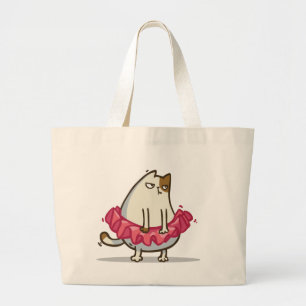 Friday Cat №1 Large Tote Bag