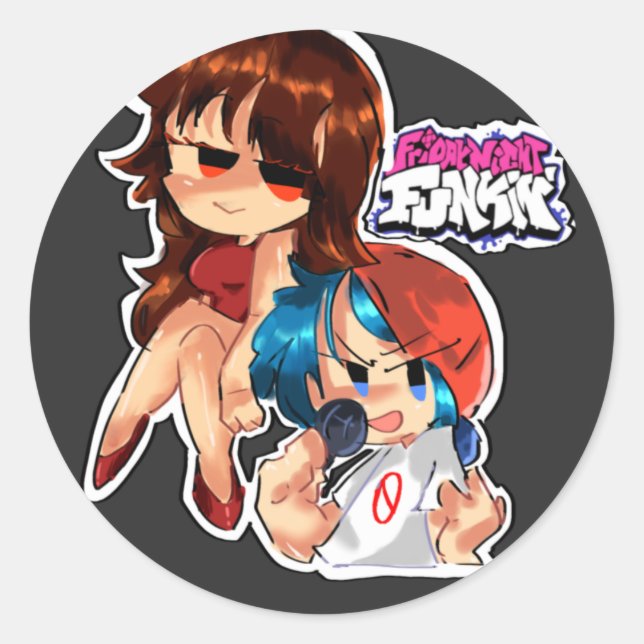 Friday Night Funkin by Beeter Sticker (Front)