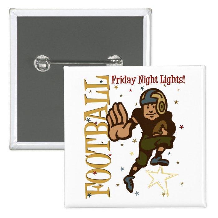 Friday Night Lights Square Pin
