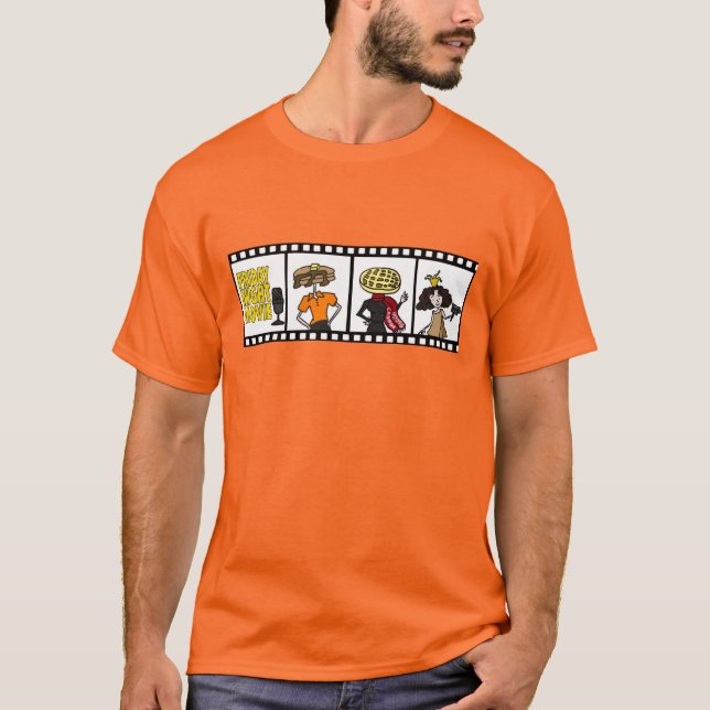 Friday Night Movie Podcast - #podernfamily shirt (Front)