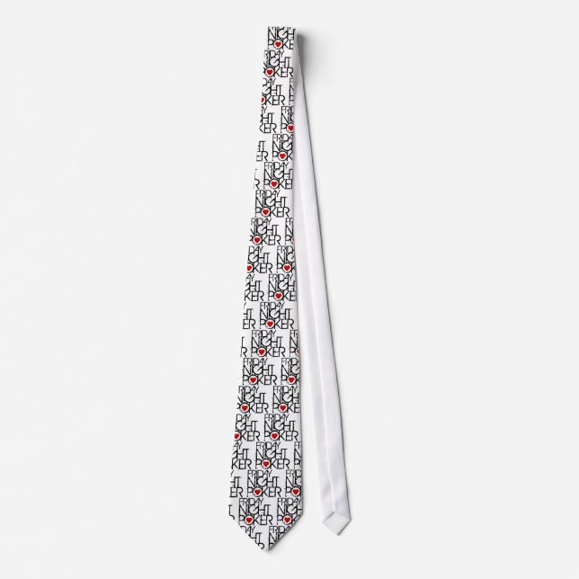 Friday Night Poker Neck Tie (Front)