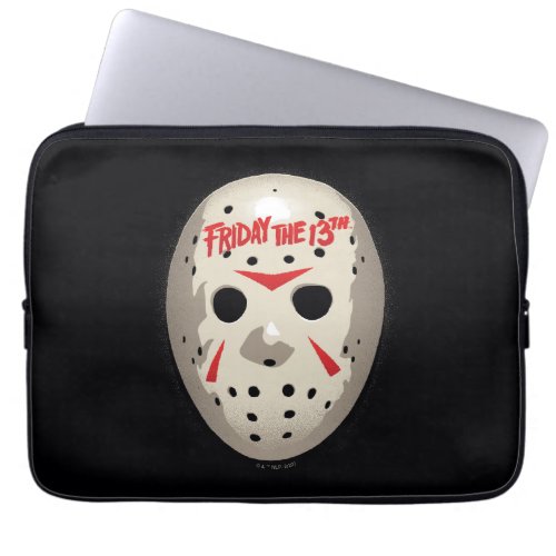 Friday the 13th  Hockey Mask Graphic Laptop Sleeve