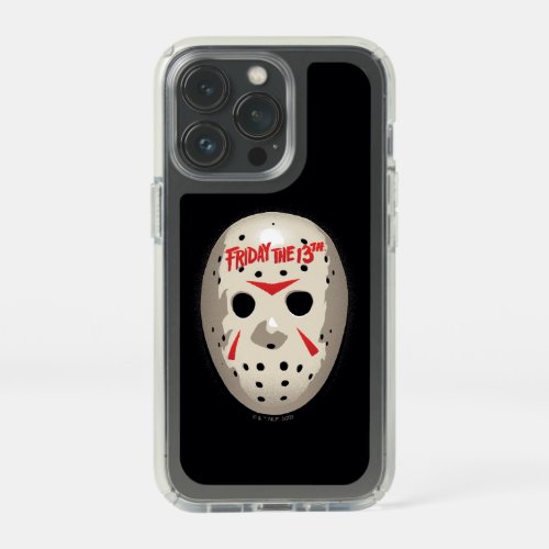 Friday the 13th  Hockey Mask Graphic Speck iPhone 13 Pro Case