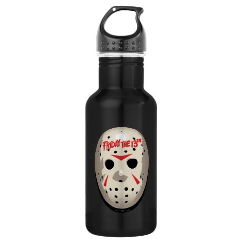 Friday the 13th  Hockey Mask Graphic Stainless Steel Water Bottle
