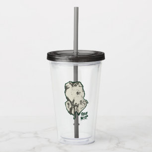 Friday the 13th Jason Voorhees Burlap Sack Acrylic Tumbler