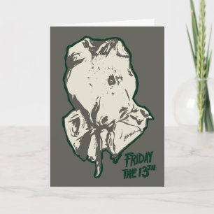 Friday the 13th Jason Voorhees Burlap Sack Card