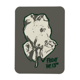 Friday the 13th   Jason Voorhees Burlap Sack Magnet