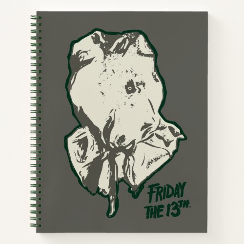 Friday the 13th  Jason Voorhees Burlap Sack Notebook