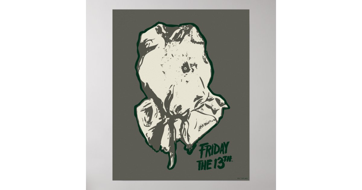 Friday The 13th Movie Collage Poster, Framed Art, Jason Voorhees, NEW, USA