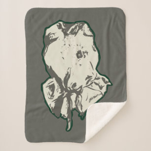 Friday the 13th Jason Voorhees Burlap Sack Sherpa Blanket