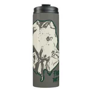 Friday the 13th Jason Voorhees Burlap Sack Thermal Tumbler