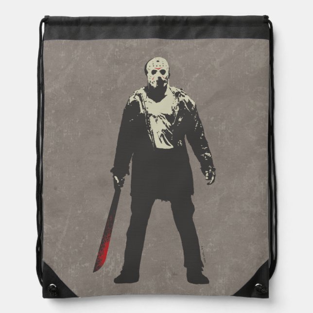 Friday the 13th | Jason Voorhees Character Art Drawstring Bag (Front)