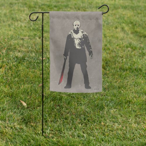 Friday the 13th  Jason Voorhees Character Art Garden Flag