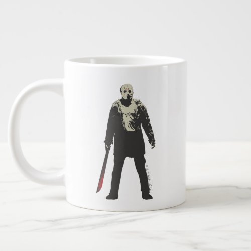 Friday the 13th  Jason Voorhees Character Art Giant Coffee Mug