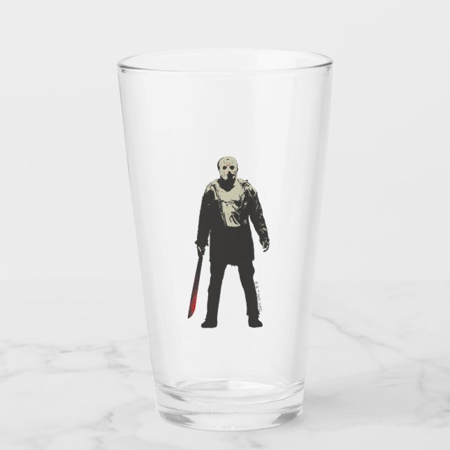 Friday the 13th | Jason Voorhees Character Art Glass (Front)