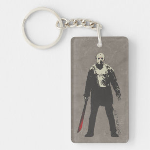 Friday the 13th Jason Voorhees Character Art Keychain