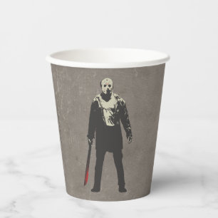 Friday the 13th Jason Voorhees Character Art Paper Cups