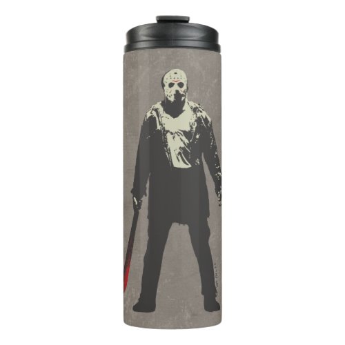 Friday the 13th  Jason Voorhees Character Art Thermal Tumbler
