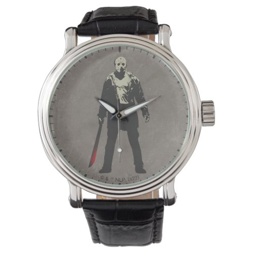 Friday the 13th  Jason Voorhees Character Art Watch