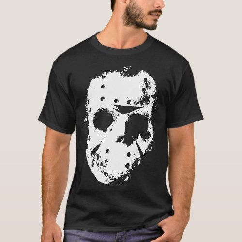 Friday the 13th Jasons Mask T_Shirt