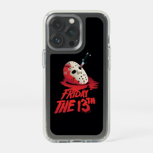 Friday the 13th  Knife Through Hockey Mask Speck iPhone 13 Pro Case