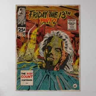Friday the 13th part 2 poster