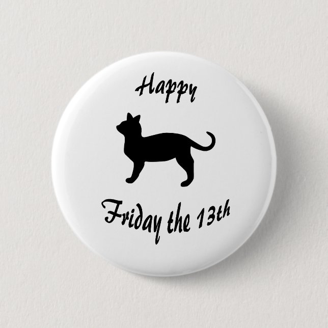Friday The 13th Pinback Button (Front)
