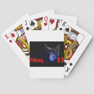 friday the 13th poker cards