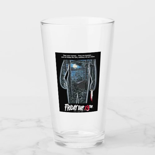 Friday the 13th  Silhouette Camp Theatrical Art Glass