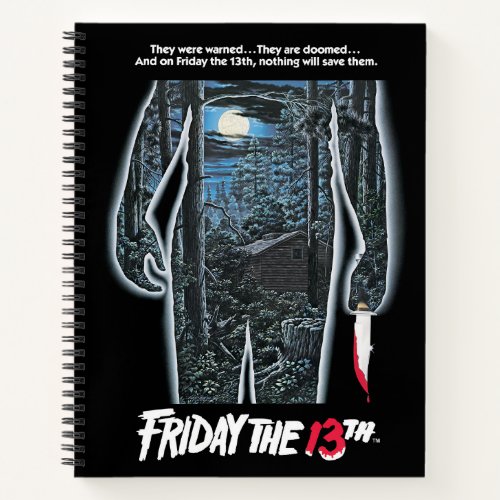 Friday the 13th  Silhouette Camp Theatrical Art Notebook