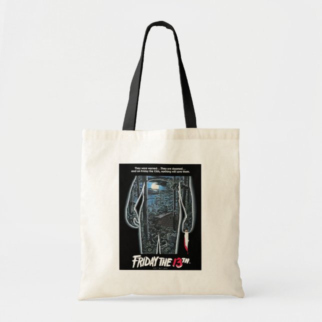 Friday the 13th | Silhouette Camp Theatrical Art Tote Bag (Front)