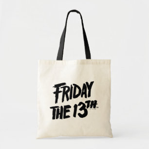 Friday the 13th Stacked Painted Logo Tote Bag