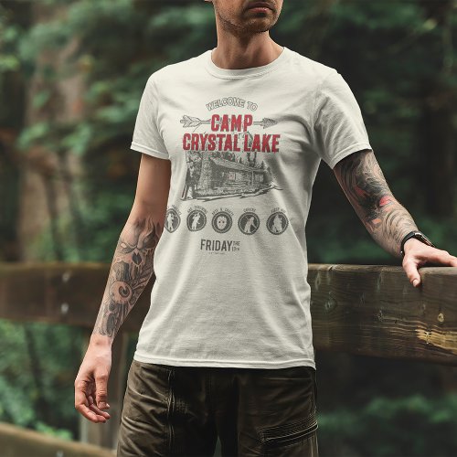 Friday the 13th  Welcome to Camp Crystal Lake T_Shirt